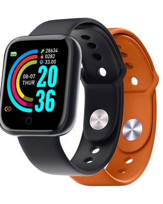 trainerbeat smartwatch celly con 2 cinturini