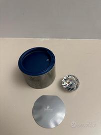 Swarovski Silver Crystal Sfera Diamante Cristallo