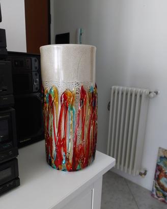 Vaso in vetro di murano