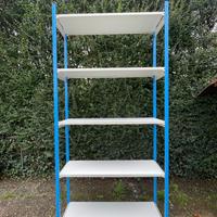 Scaffale metallico 130x40,5x275 cm – 5 ripiani