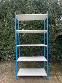 Scaffale metallico 130x40,5x275 cm – 5 ripiani