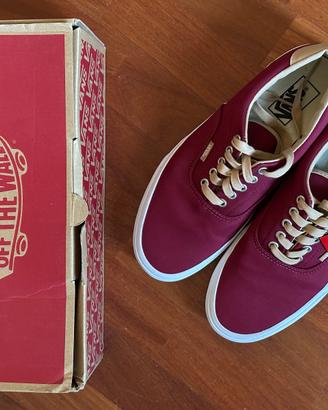 Vans Era 59 Twill Biking Red nuove con cartellino