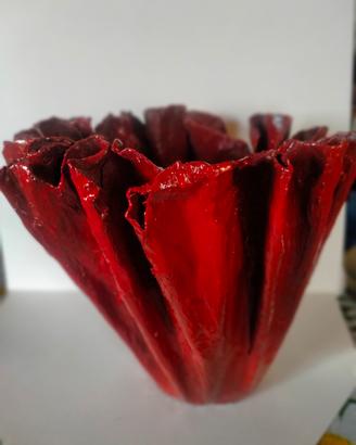 vaso in cemento smaltato 