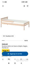 Lettino da bambini