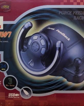 Consolle guida AVB Force Feedback USB Racing Wheel