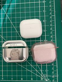 Airpods 3 + auricolari extra + custodie