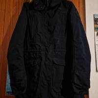 Giacca parka da trekking impermeabile per donna