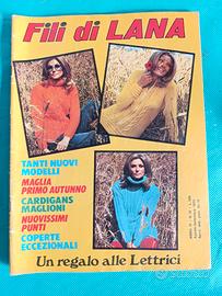 Rivista vintage maglia anni 70