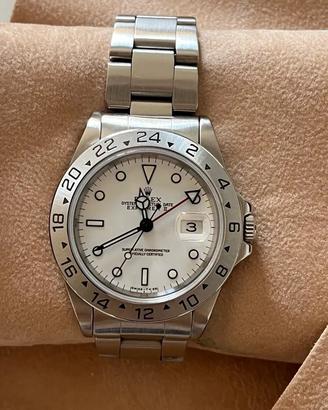 Rolex Explorer II 16570 Polar Trizio 1995 Full Set
