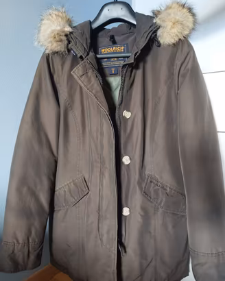 Parka Woolrich marrone taglia S