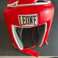 casco boxe leone mai usato