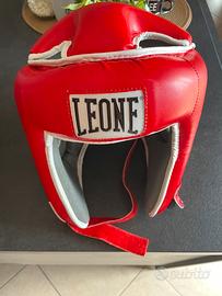 casco boxe leone mai usato