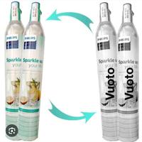 ricarica bombola CO2 ALIMENTARE PER acqua frizzant