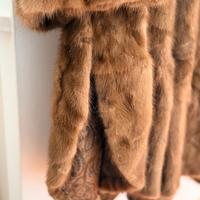 Pelliccia in visone 100% originale vintage artigia