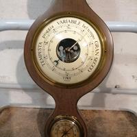 Barometro da parete in legno