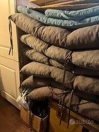 Cuscini per salotto giardino