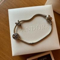 Bracciale Pandora con 2 charm