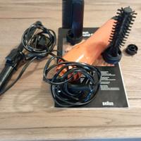 Ferro arricciacapelli e asciugacapelli.