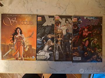 Succubi 2 + X-MEN 218 222 223 Panini Marvel