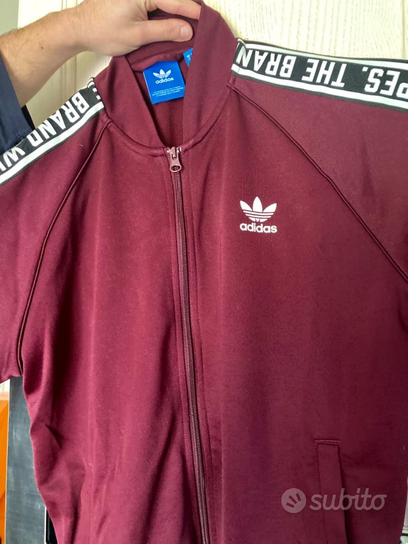 Adidas tuta outlet bordeaux