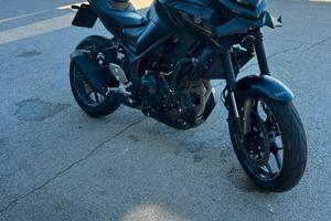 yamaha mt 03 2023 total black