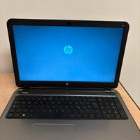 Notebook HP 15” – funzionante con caricatore