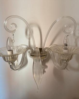Applique in vetro di Murano