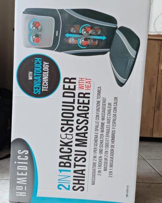 massaggiatore schiena e cervicale Shiatsu Homedics
