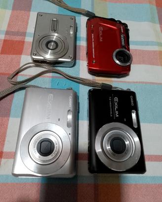 lotto di 4 Camera Digitale Casio Exilim leggi desc