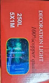  2 pezzi luci di natale a pioggia 5m*1m