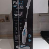 Scopa elettrica a vapore 2 in 1