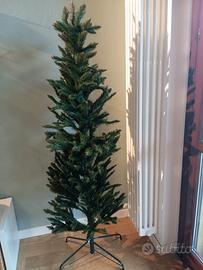 albero di Natale Slim altezza 180 cm