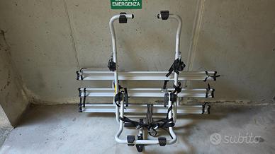 PORTABICI POSTERIORE AUTO IN ALLUMINIO