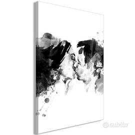Quadro Bacio Bianco E Nero Cm.40x60 ARREDALACASA