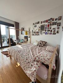 letto a baldacchino matrimoniale