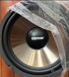 Subwoofer CARPOWER by Monacor CRB-250TCR - 25cm 