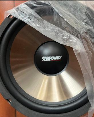 Subwoofer CARPOWER by Monacor CRB-250TCR - 25cm 