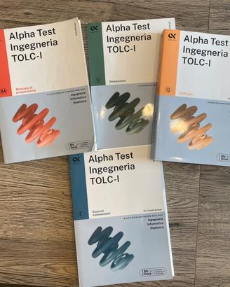Set libri TOLC I
