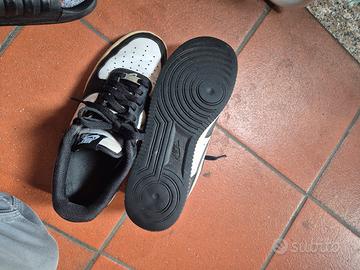 nike air force 1 nere e bianche