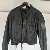 Giacca Moto Belstaff Pelle Taglia L con Protezioni