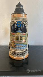 Boccale di birra musicale vintage Gerz Kurhaus