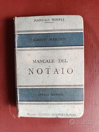 Manuale del notare HOEPLI 
