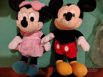 peluche Minnie e Topolino