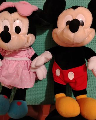 peluche Minnie e Topolino