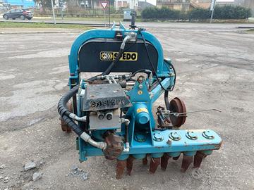 scalzatore interfilare marca Spedo con erpice rota