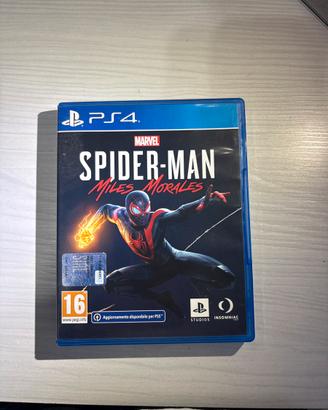 Videogioco play 4 “SPIDER-MAN MILES MORALES”