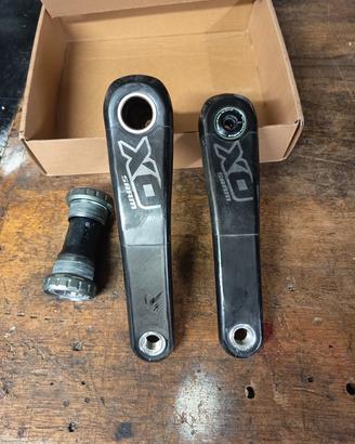 guarnitura MTB Sram x0 in carbonio 