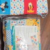 Trapunta invernale Topolino e paracolpi abbinati