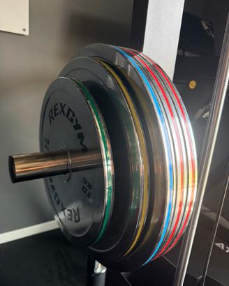 Dischi Rexgym Cromati Powerlifting 160kg