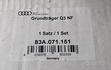Barre Portatutto-Orig Audi Q3 RSQ3 -83A.071.151